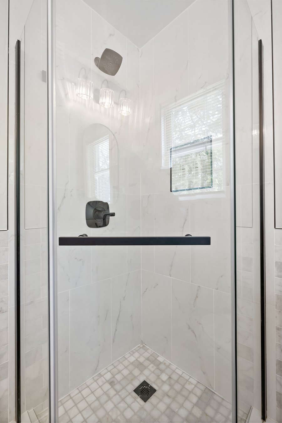 main level full bath standing shower
