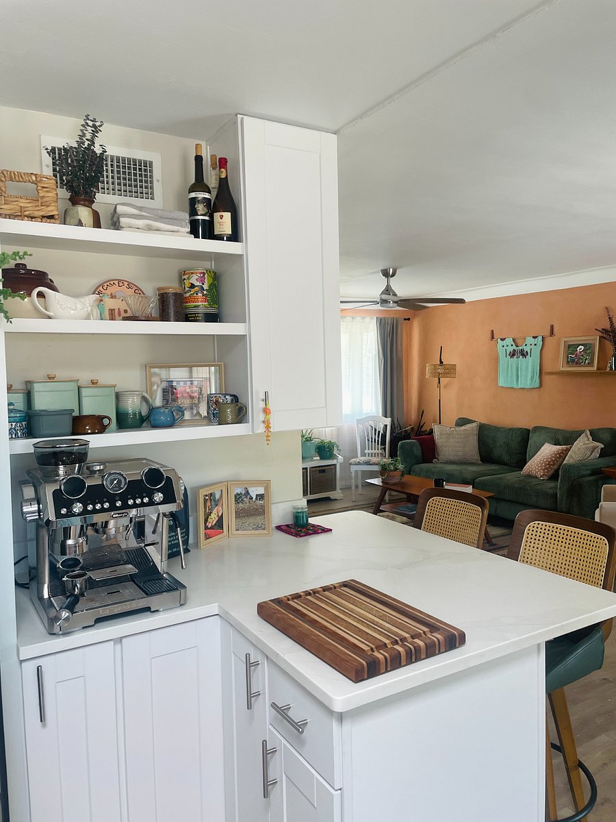 View of coffee corner and bar