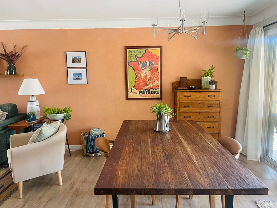 View of dining area