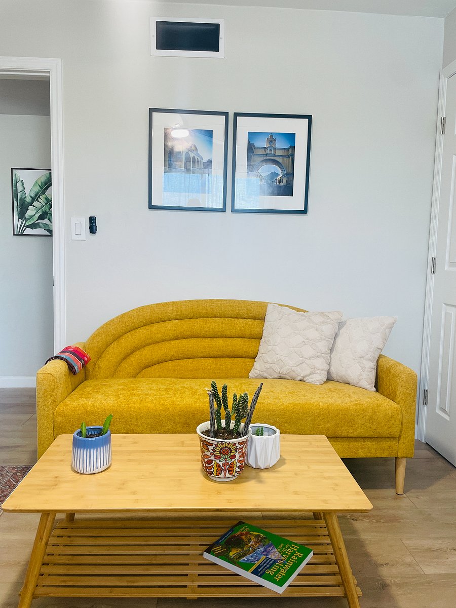 Seating area in office