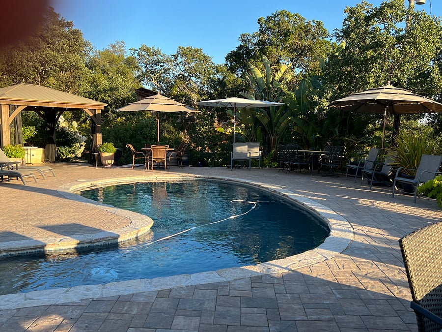 Lounge by the pool