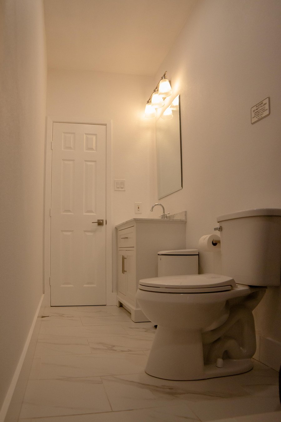 Bathroom #1.