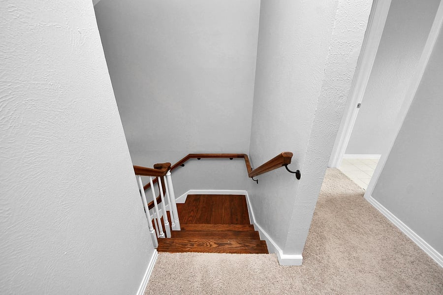 Staircase from upstairs