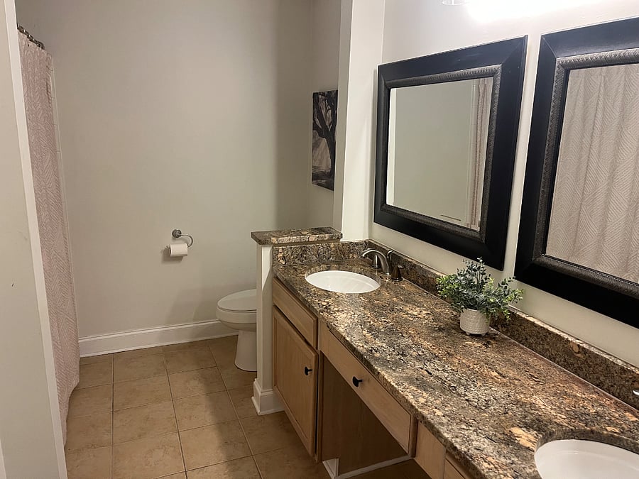 Master bathroom