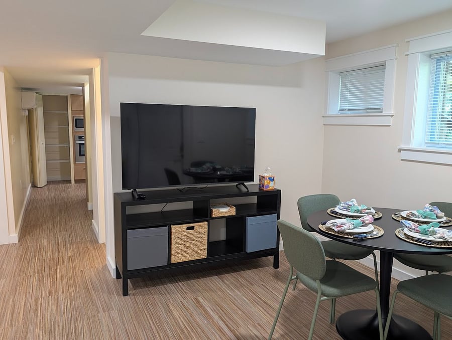 4K smart TV & storage