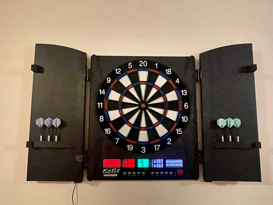 Electronic dartboard