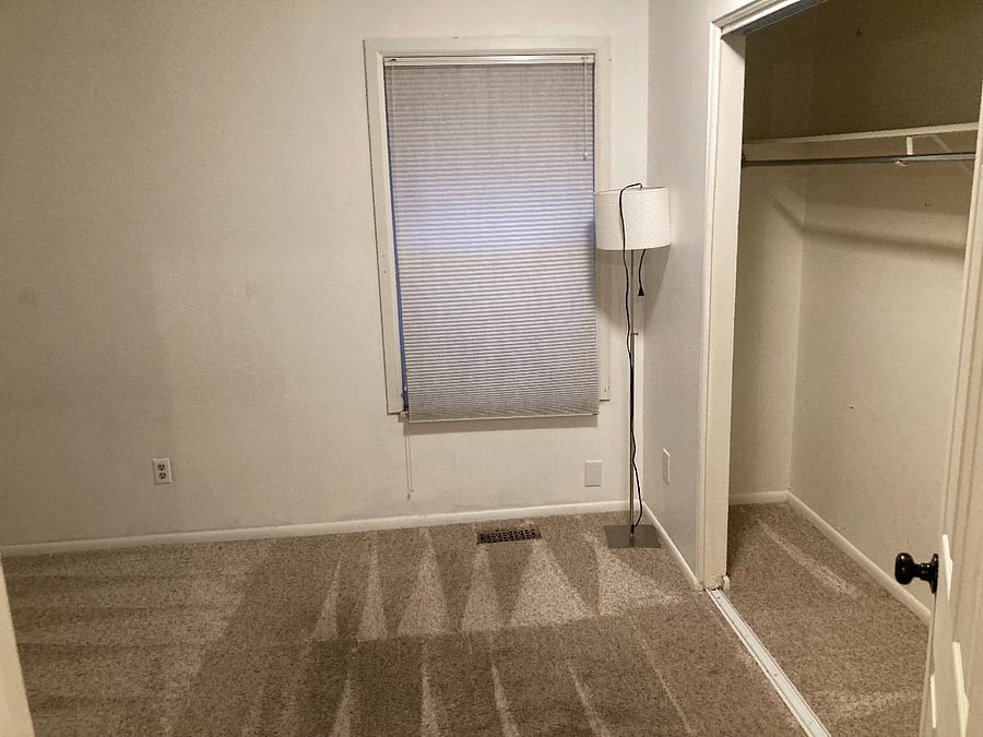 Second Bedroom (mattress & box frame are currently in storage, but happy to place back in the space if requested).