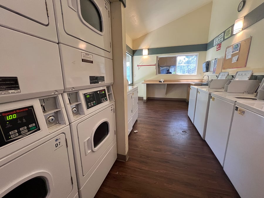 Community laundry facilities