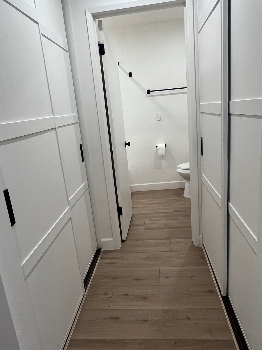 Ample closet space