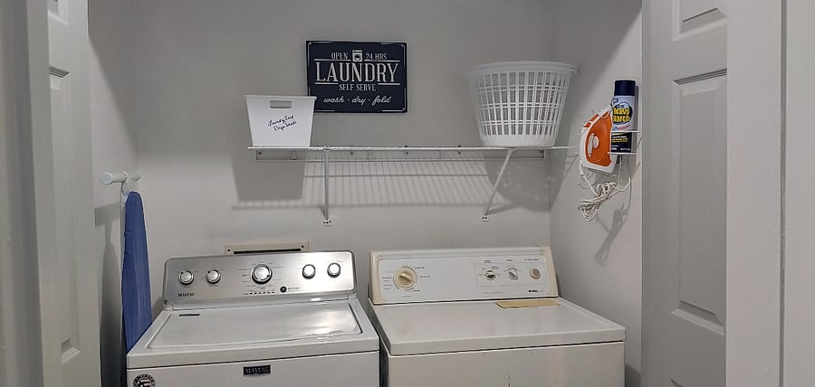 Washer and dryer