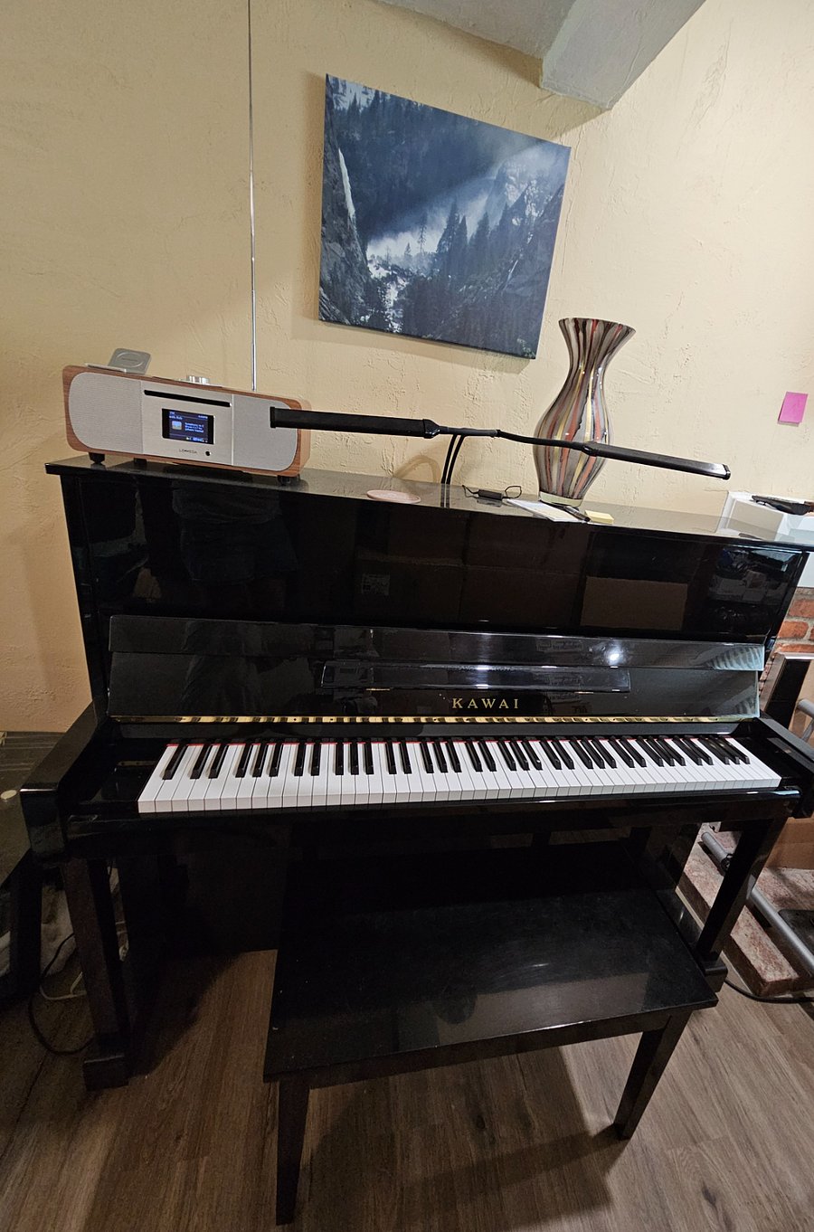 Ground floor piano, tuned 2024