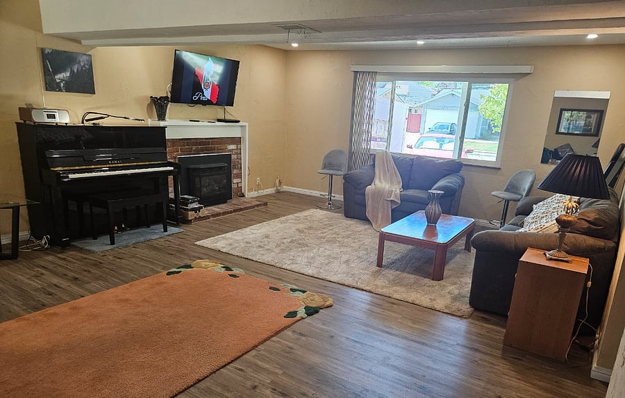Downstairs living room