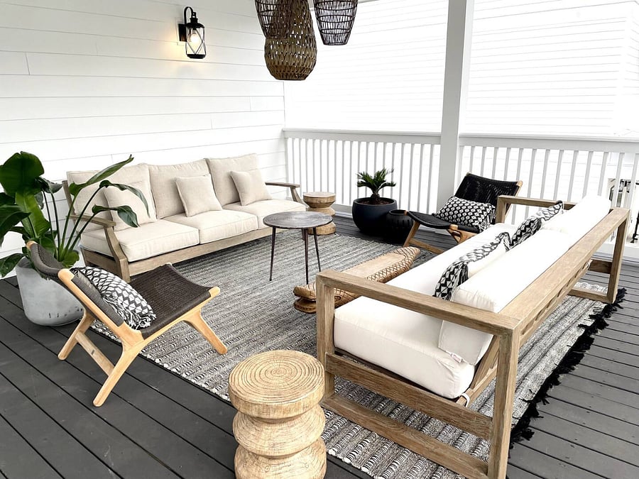 Second Floor Back Deck