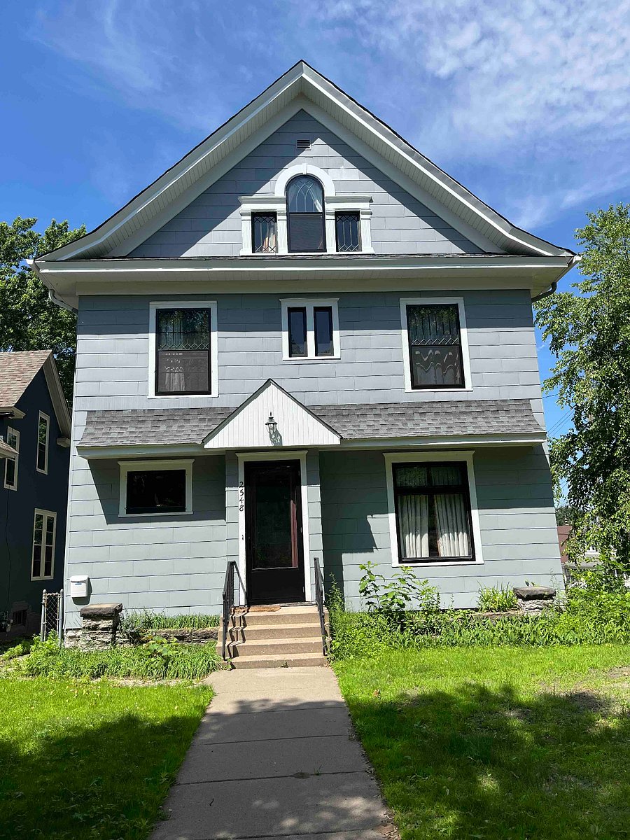 Newly painted exterior and new storm windows.