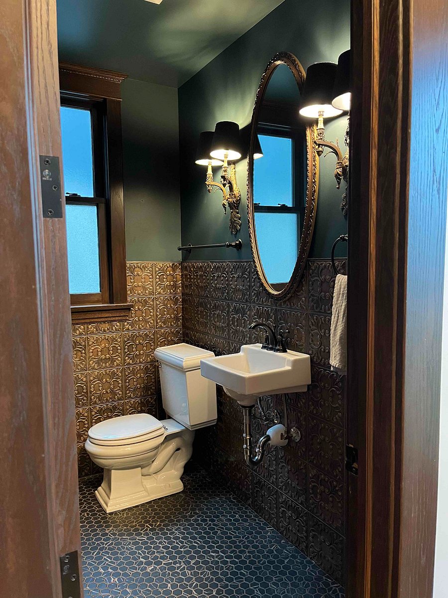 Powder room, first floor