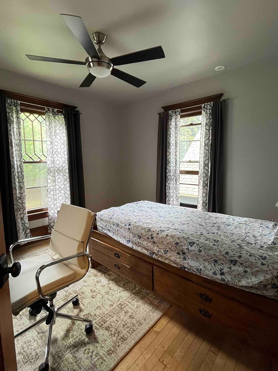 SE bedroom, view 2. Sleeps one person.