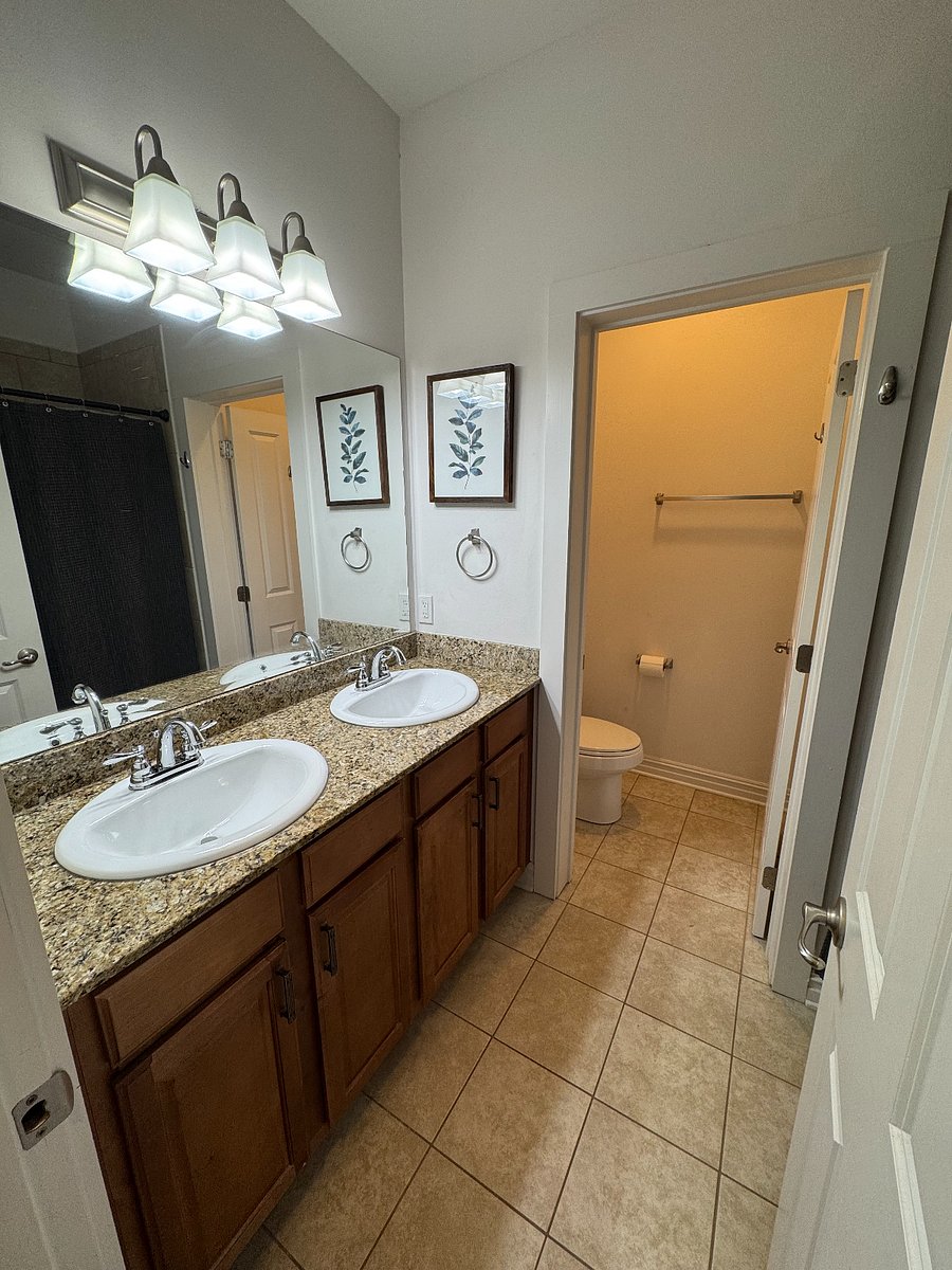 Master bathroom.