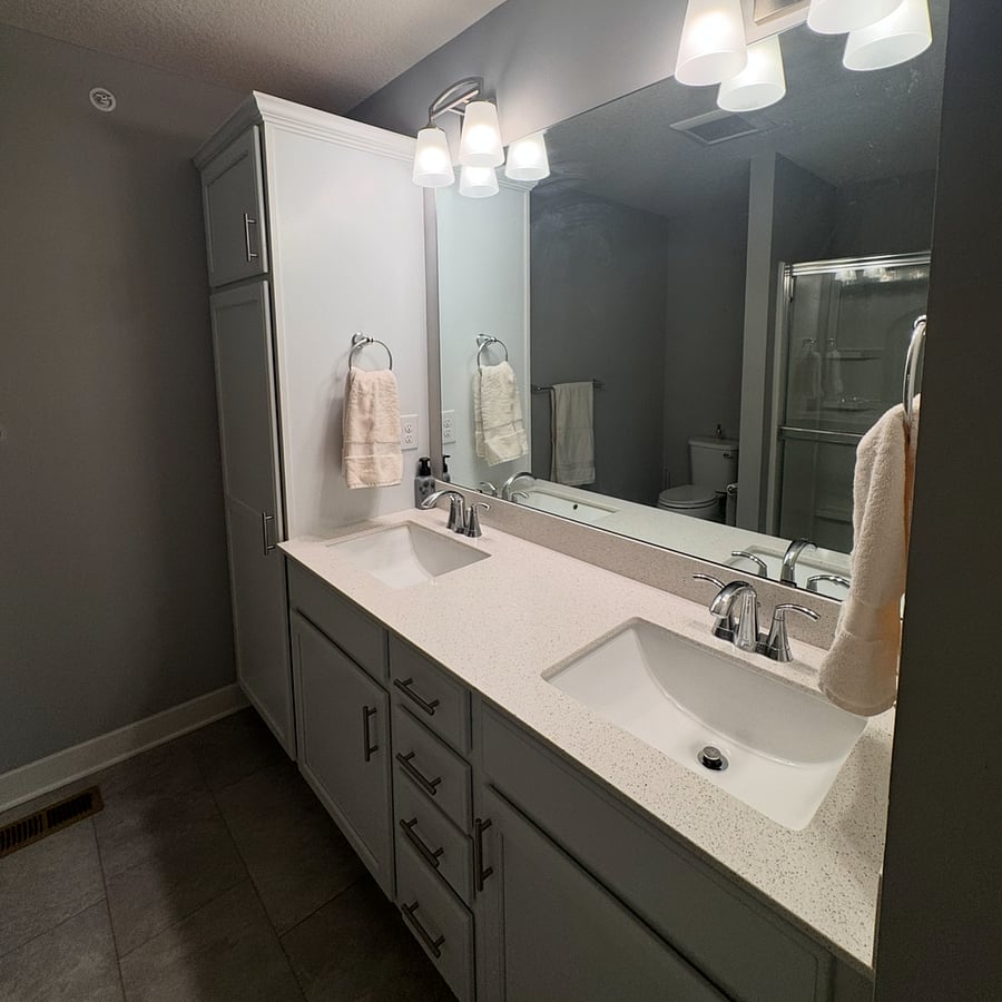 Master bathroom