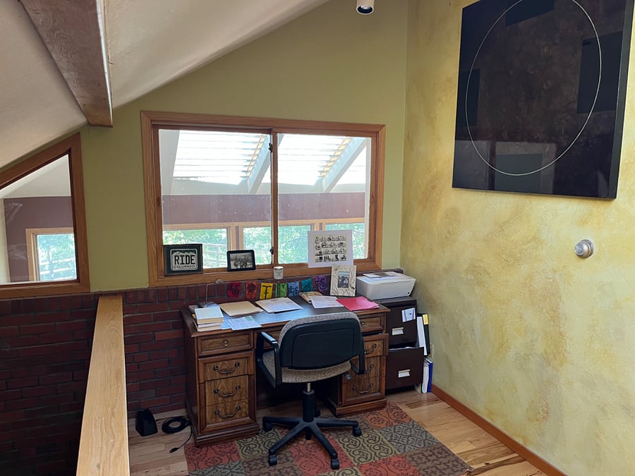 Loft outside master bedroom