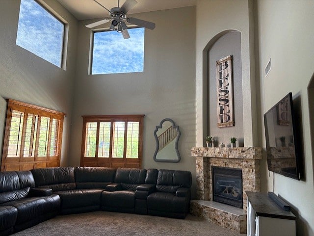 Gas fireplace