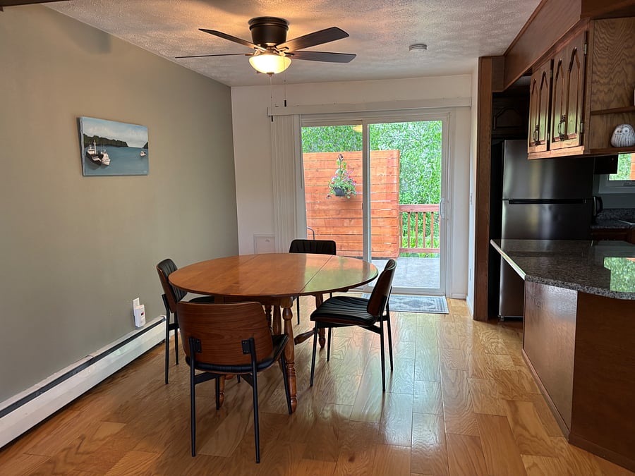 Shared dining room area. 