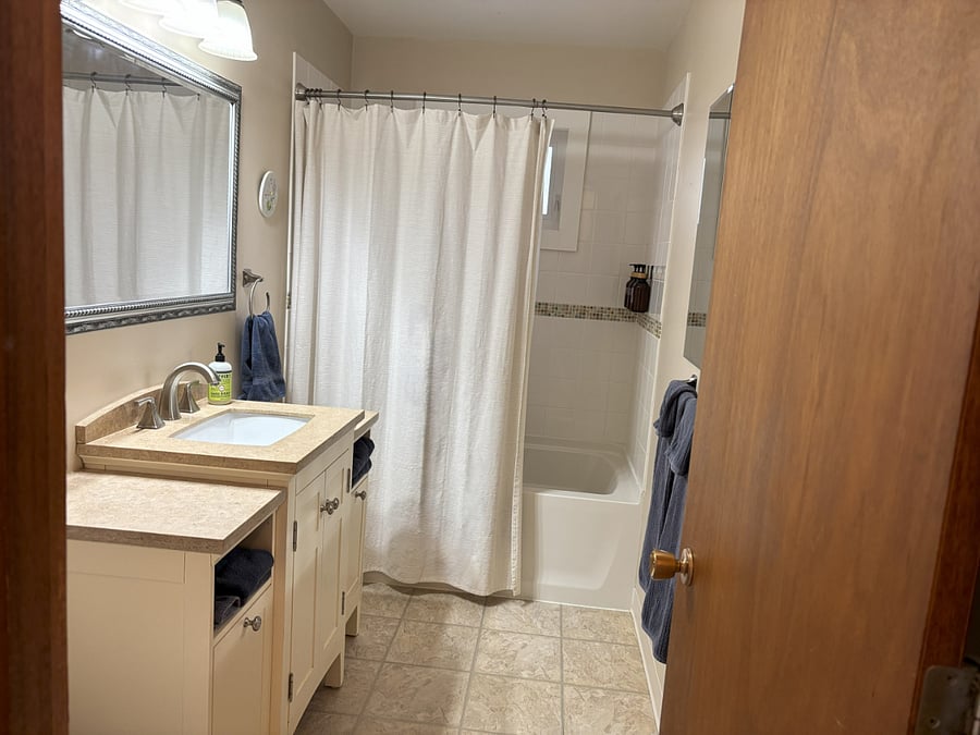 Shared bathroom