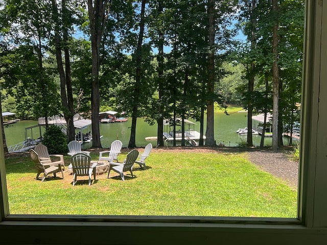 View from Screened Porch