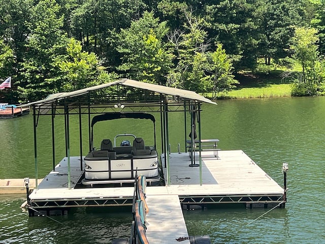 Enjoy a beverage by the water