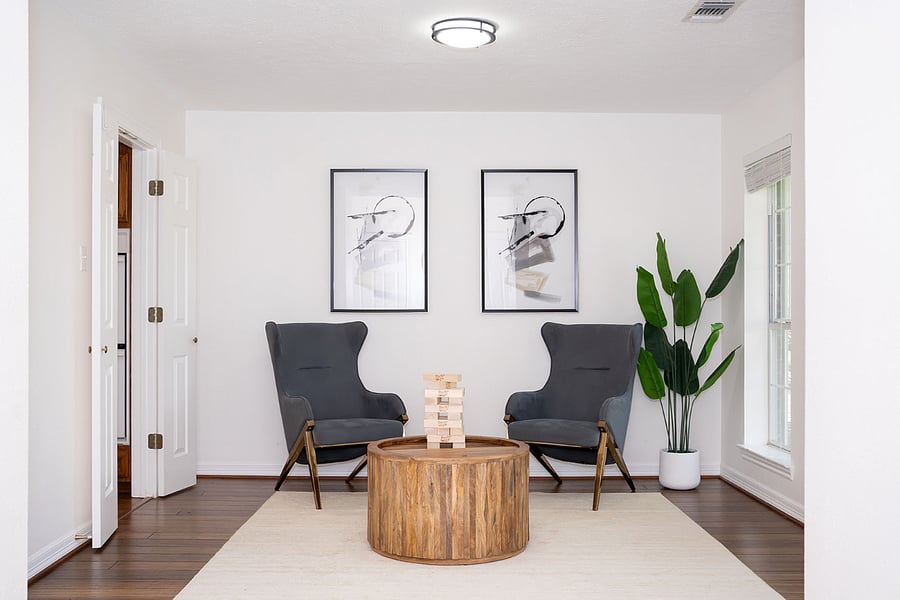 Gameroom or a multiuse area