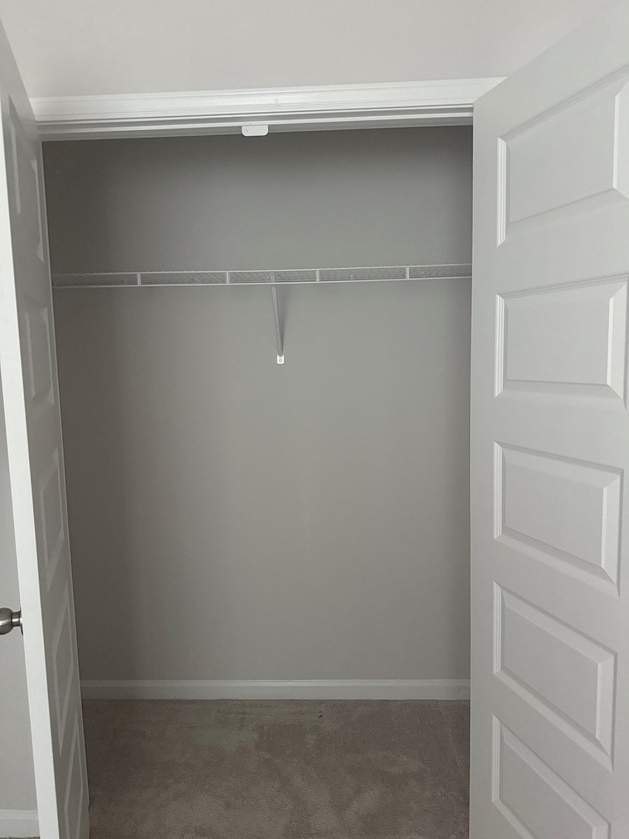 Spacious closet