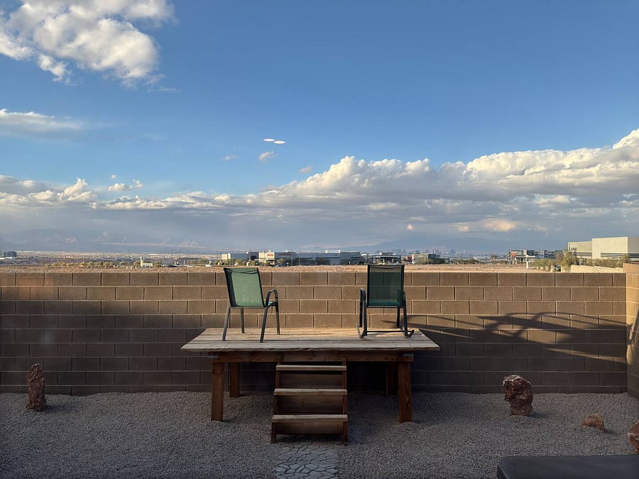 Deck with view