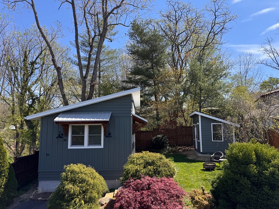 Theres a separate office I use to work remotely in the backyard as well.