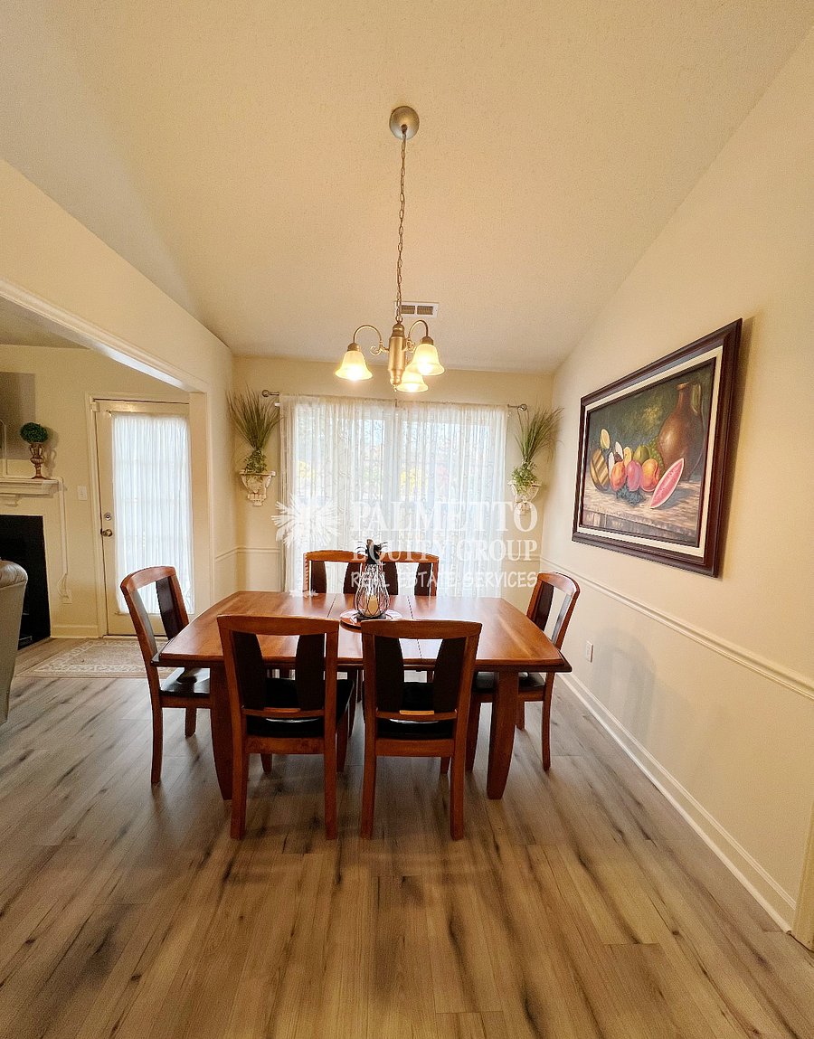 Separate dining room
