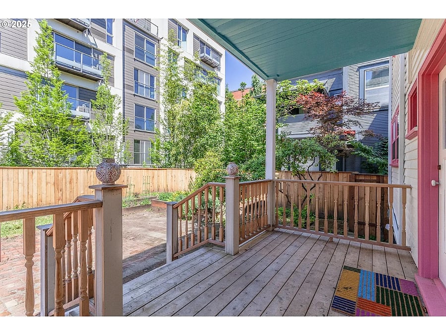 Fenced-in Back Patio