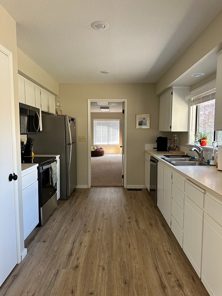 All new appliances including fridge, stove, dishwasher and microwave.