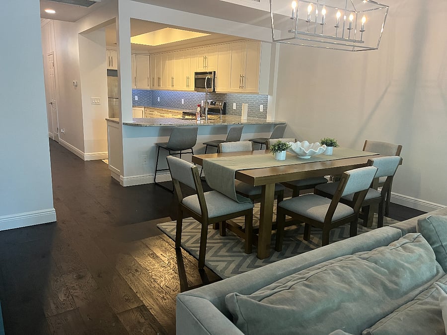 Main living area- dining room