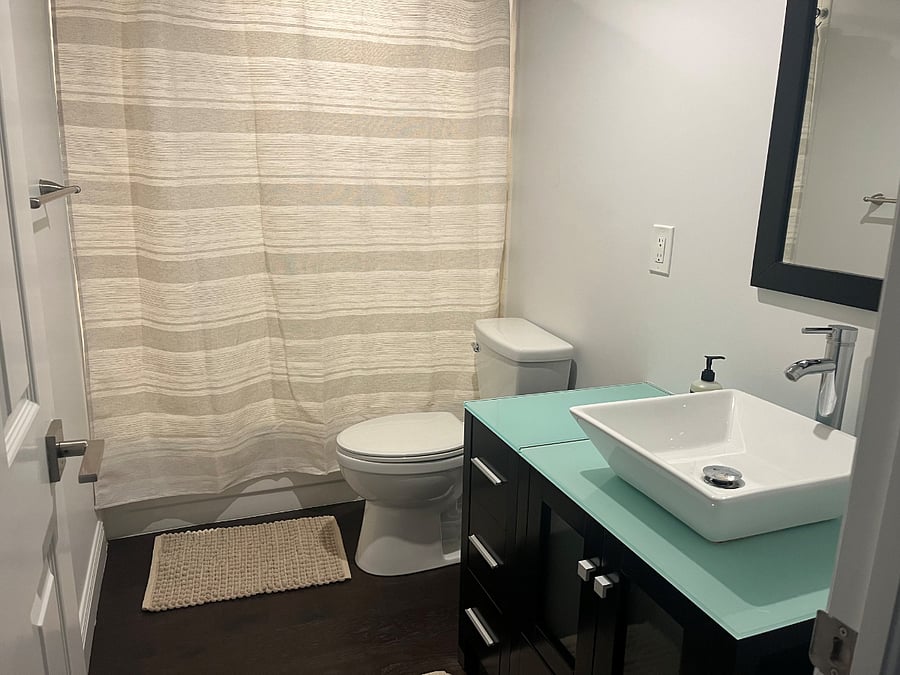 Full bathroom on second floor