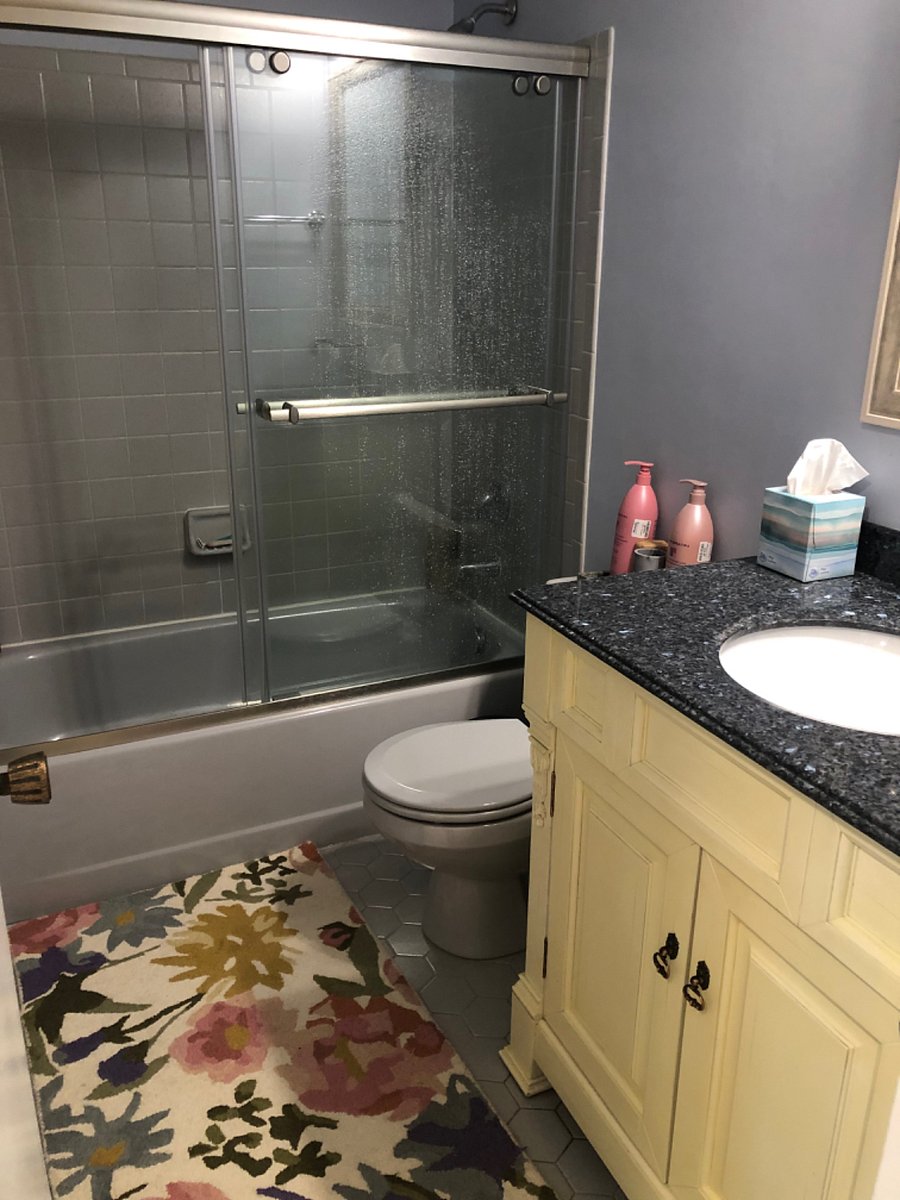 Full Bath on 2nd Floor