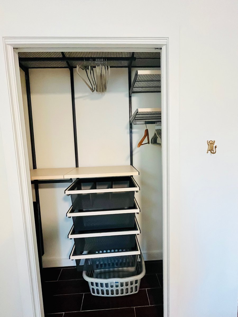 Primary bedroom closet