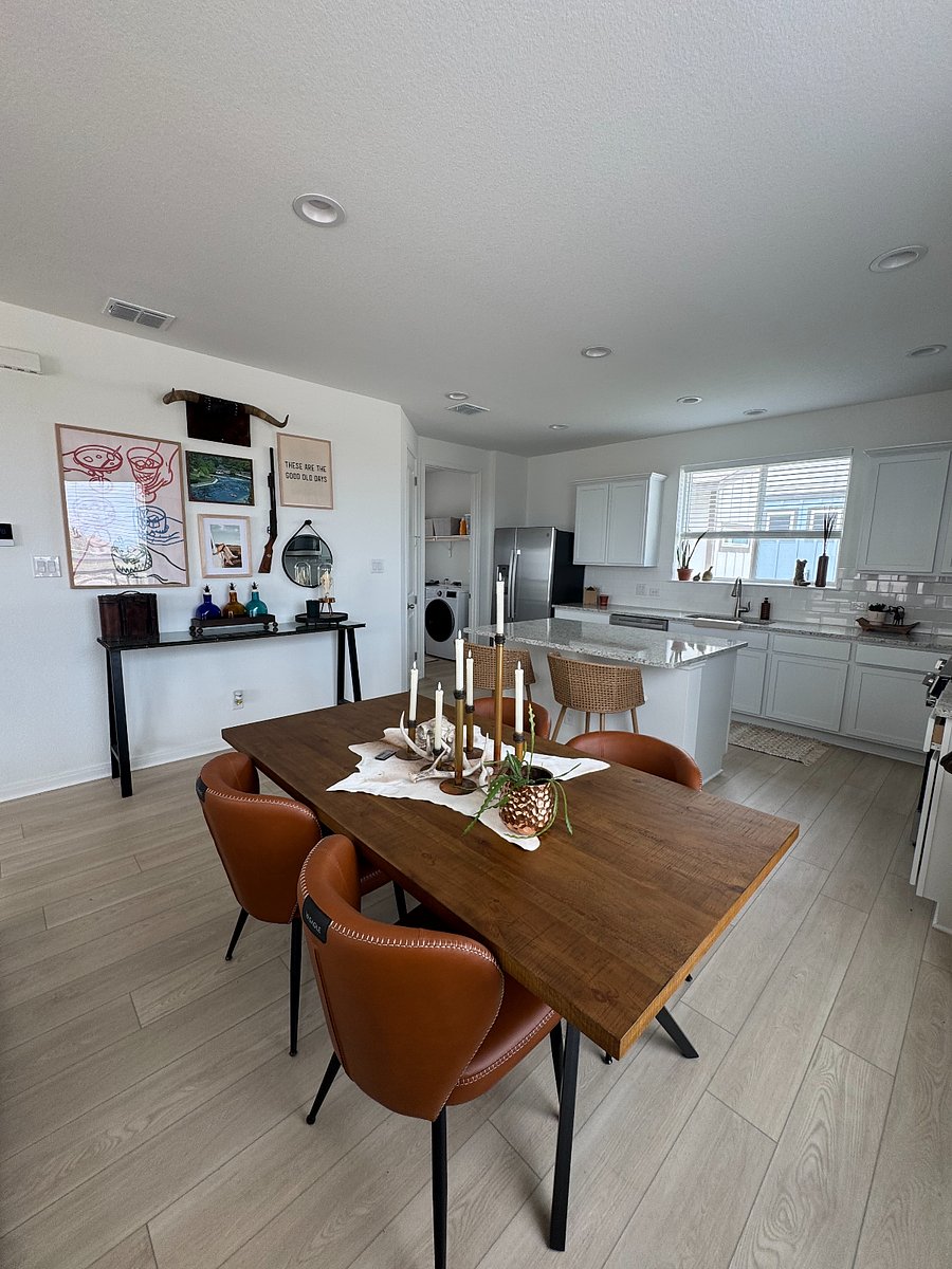 Kitchen and dining