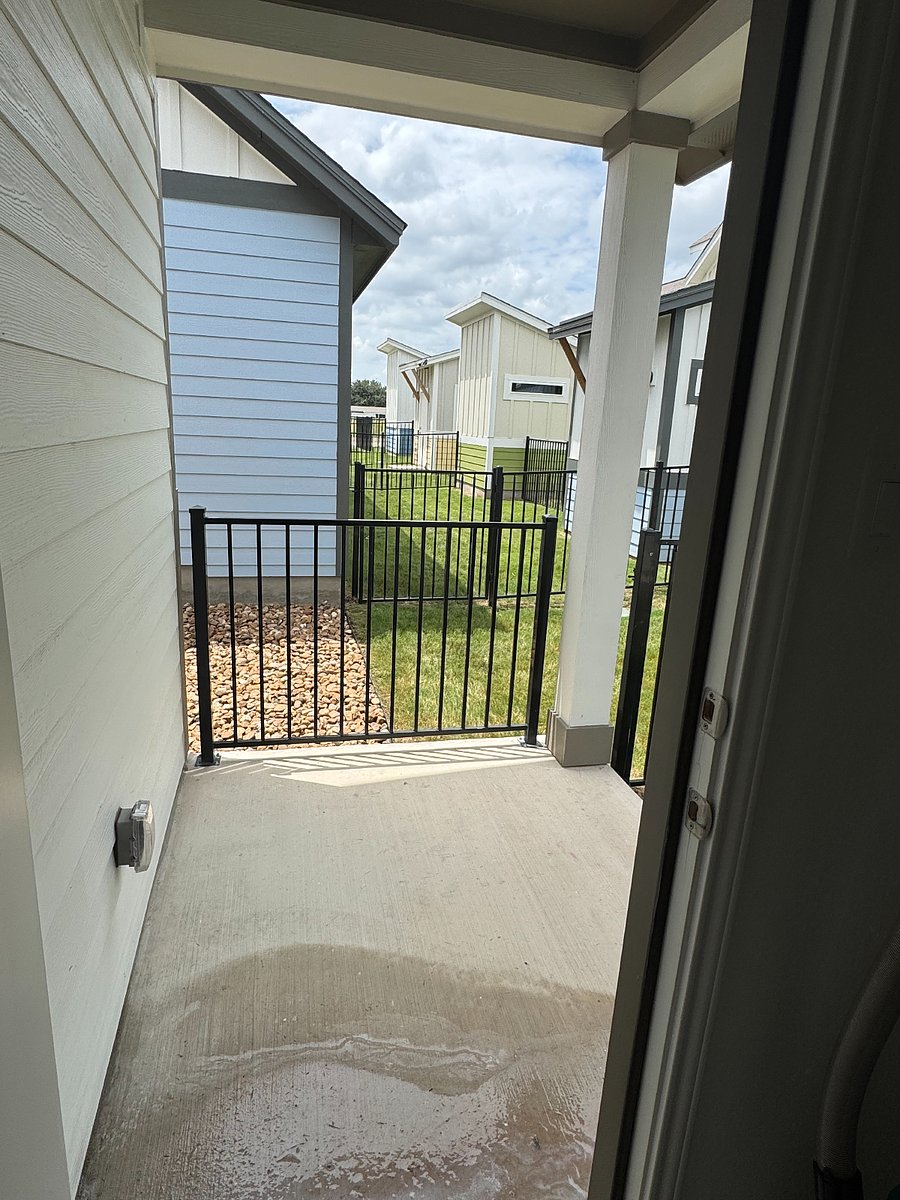 Outside (back) patio
