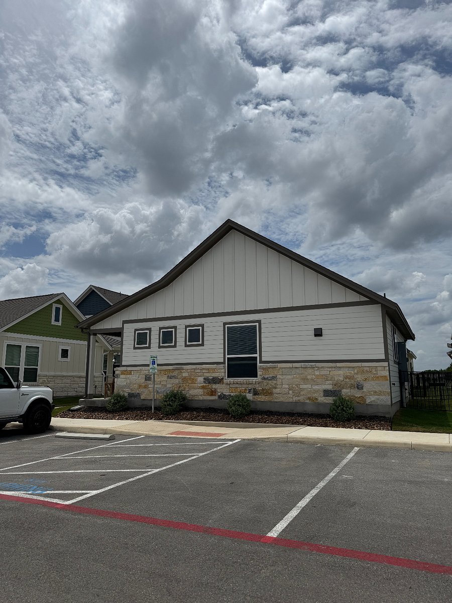 Exterior, side of house with handicap parking available