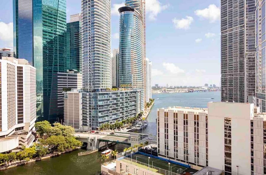 Stunning Bay view from the Building