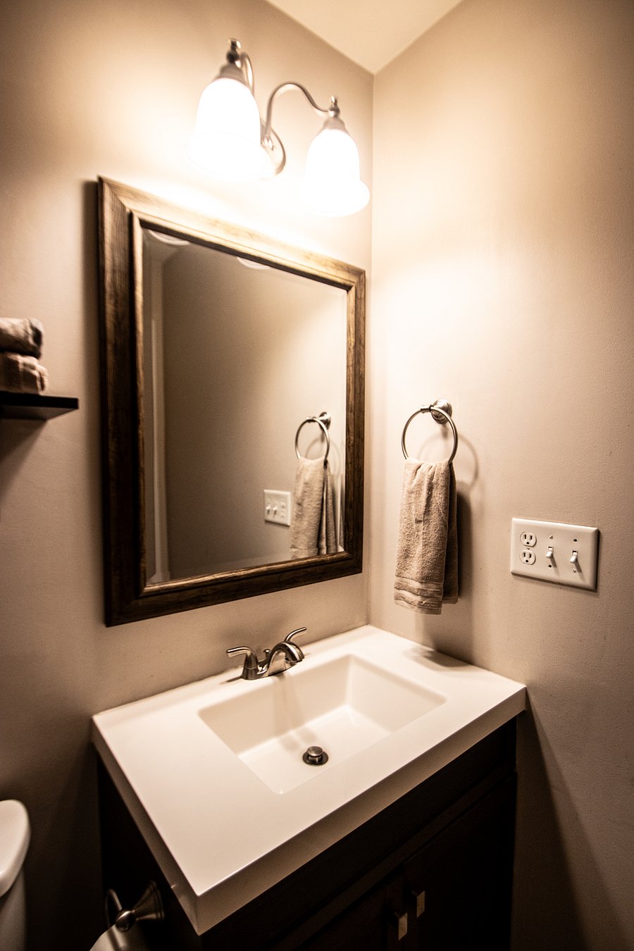 Hallway bathroom upstairs