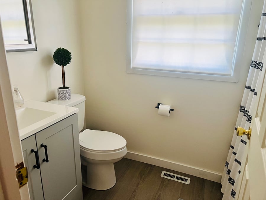 Shared bathroom