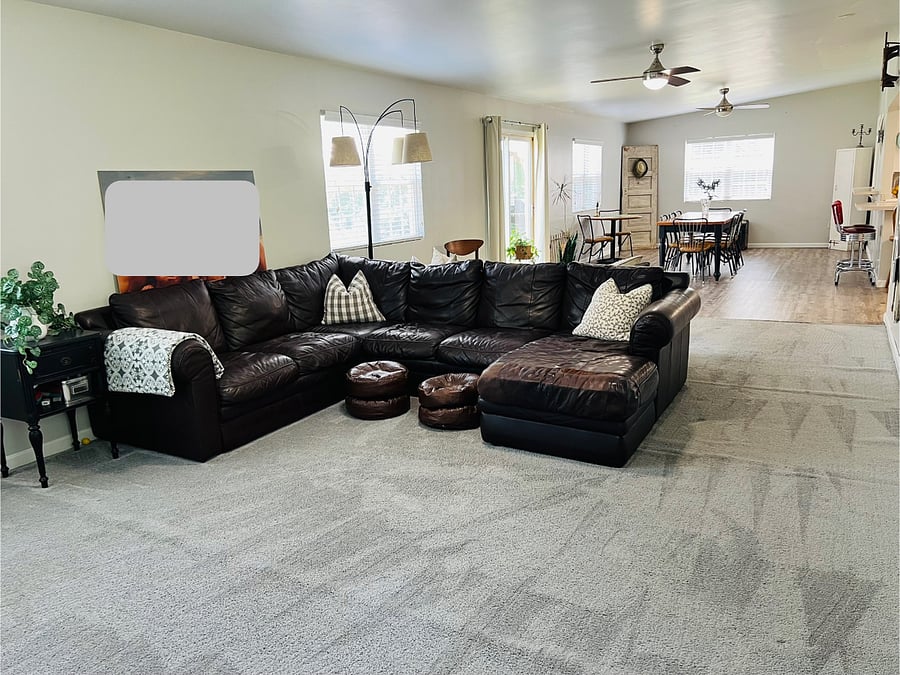 Living room with TV