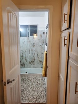 Custom Bathroom Shower, Tile, Flooring, Vanity & Upgraded Fixtures.