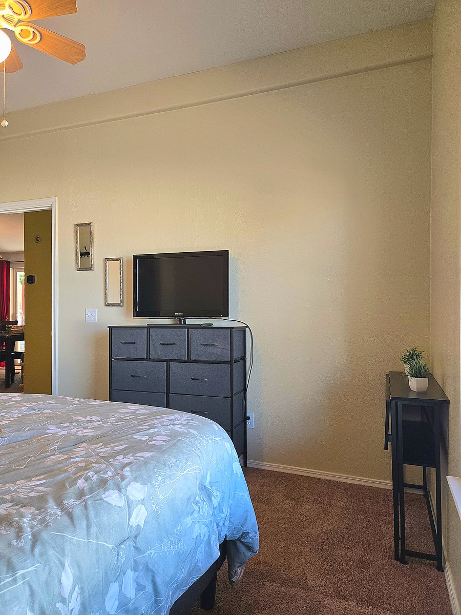 TV with streaming services and storage