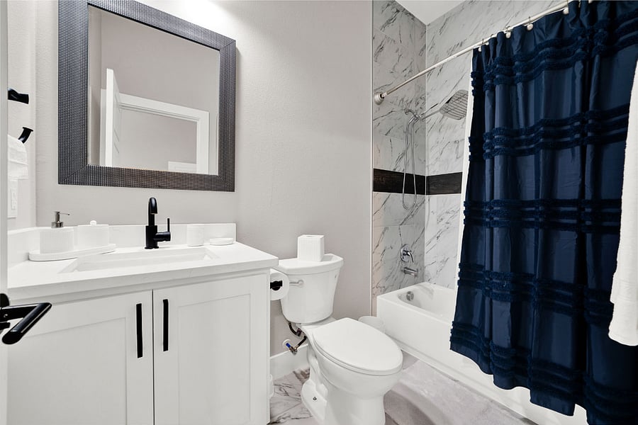 Room 4 Ensuite Bathroom with Rainfall Shower