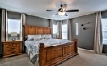 Primary Bedroom w/ TV - King Bed
